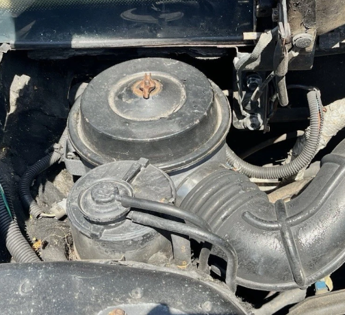 Completed Fiero GT airbox installation