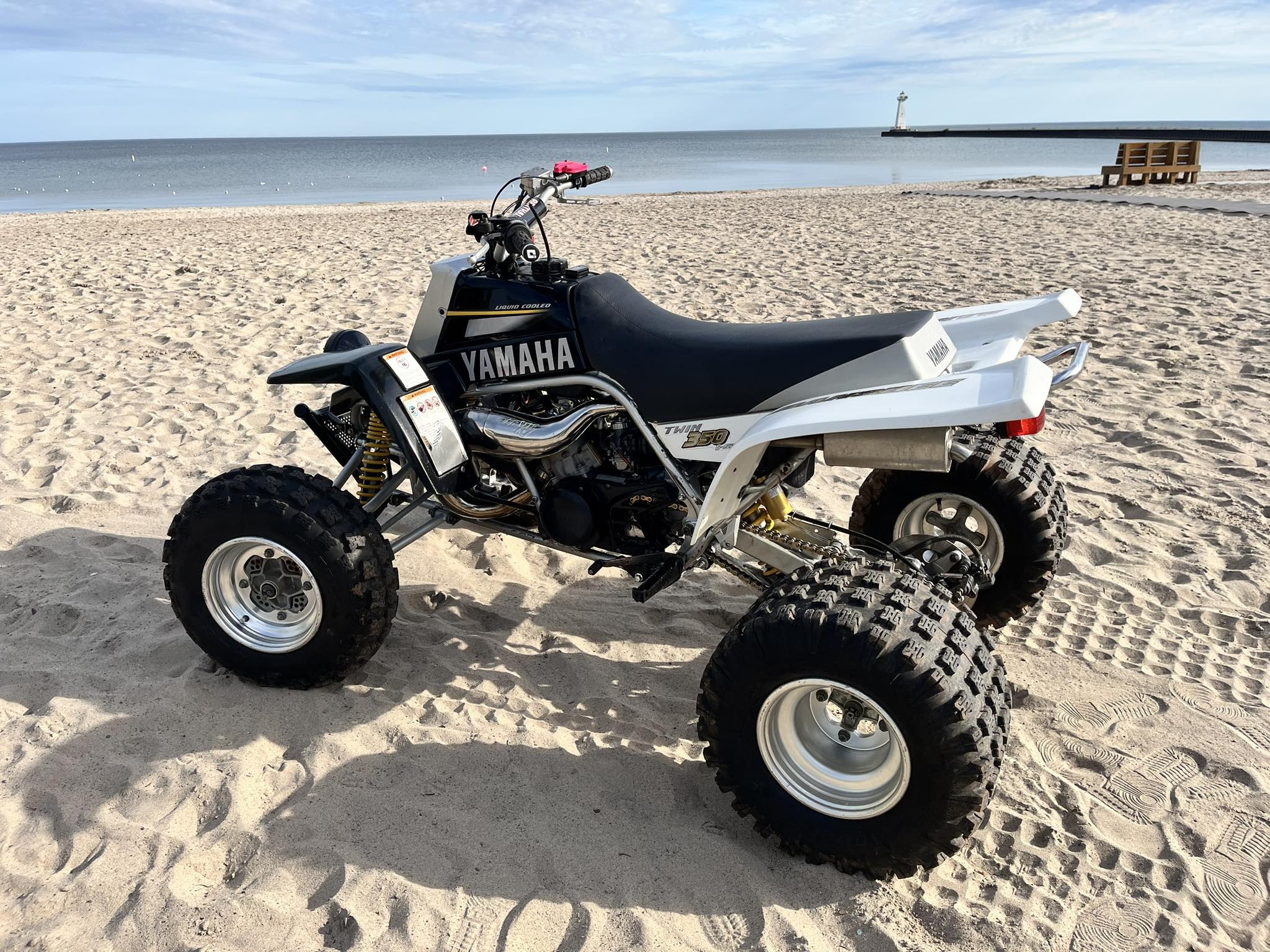 Yamaha Banshee on the beach